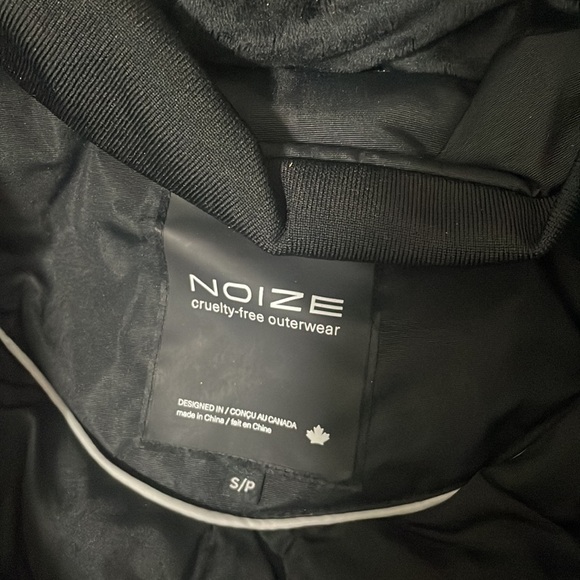Noize Black Mid Length Parka - Picture 7 of 10